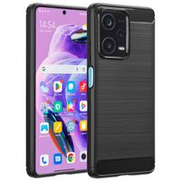 imoshion Coque Brushed Xiaomi Redmi Note 12 Pro Plus - Noir