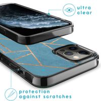 imoshion Coque Design Apple iPhone 12 (Pro) - Blue Graphic