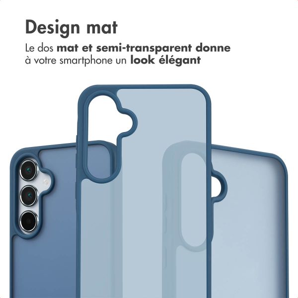 imoshion Coque Color Guard Samsung Galaxy A55 - Bleu foncé