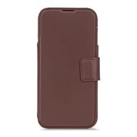 Decoded Portefeuille détachable 2 en 1 en cuir MagSafe Apple iPhone Air - Chocolate Brown