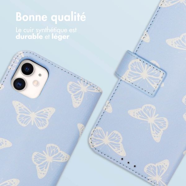 imoshion Étui de télephone portefeuille Design Apple iPhone 11 - Butterfly