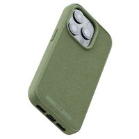 Njorð Collections Coque daim Comfort+ MagSafe iPhone 15 Pro - Olive