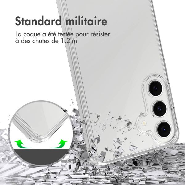 Accezz Coque Xtreme Impact Samsung Galaxy S25 FE - Transparent
