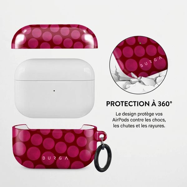 Burga Coque rigide Apple AirPods Pro 2 - Reset Button