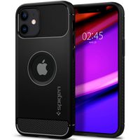 Spigen Coque Rugged Armor iPhone 12 Mini - Noir