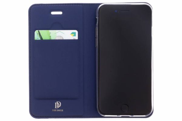 Dux Ducis Étui de téléphone Slim iPhone SE (2022 / 2020) / 8 / 7 - Bleu foncé