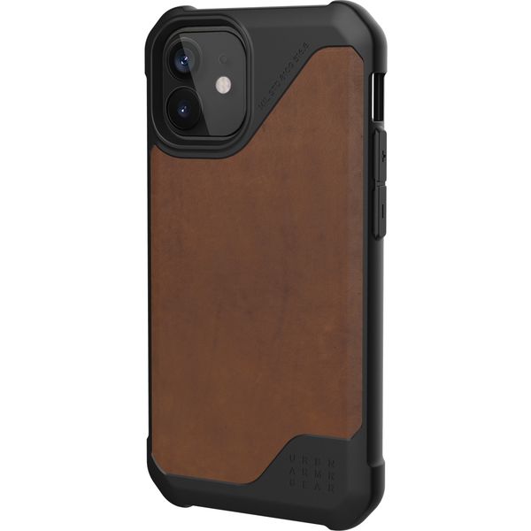 UAG Coque Metropolis LT Apple iPhone 12 Mini - Leather Brown