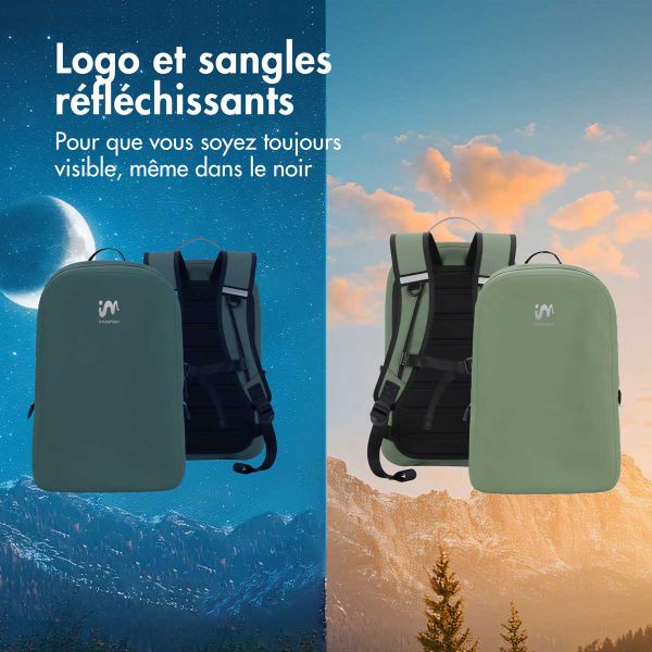 imoshion Sac à dos Hermétique et Étanche 16L - Moyen - Vert armée