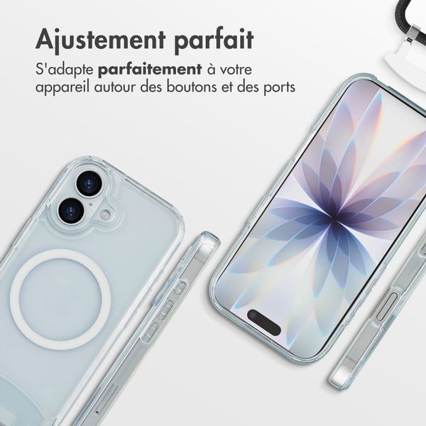 imoshion Coque MagSafe avec cordon amovible Apple iPhone 17 - Transparent