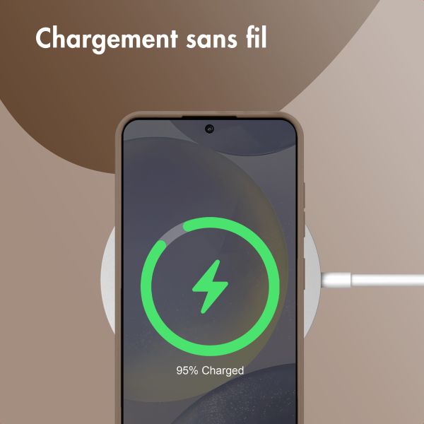 imoshion Coque Couleur Samsung Galaxy S24 - Marron