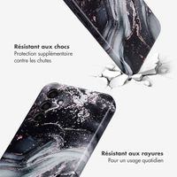 Selencia Coque arrière Vivid Samsung Galaxy A15 (5G/4G) - Chic Marble Black