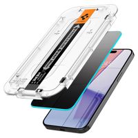 Spigen EZ Fit GLAS.tR avec plateau d'installation - Verre de confidentialité - 1 pack Apple iPhone 15 Pro Max