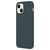 Valenta Coque en cuir Luxe iPhone 13 - Bleu