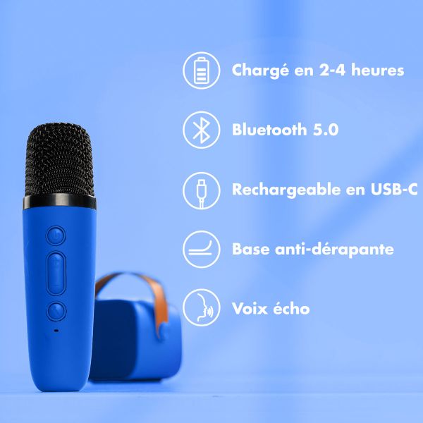 imoshion Kids Karaoke Set - Enceinte et micro - Cobalt Blue