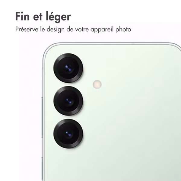 imoshion Lot de 2 protections d'objectif de caméra Samsung Galaxy S25 - Mint