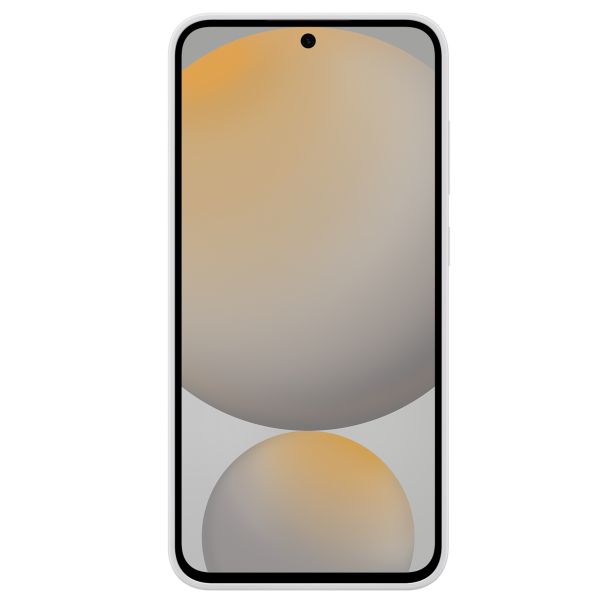 Samsung Original Coque en silicone Samsung Galaxy S24 FE - Gris