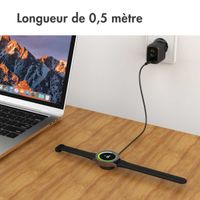 imoshion Câble de charge pour Samsung Galaxy Watch USB-C et USB-A - 0,5 mètre