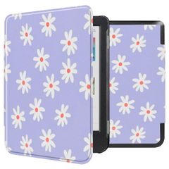 imoshion Design Slim Hard Case Sleepcover Kobo Clara Colour / BW - Flowers Distance
