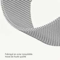 imoshion Bracelet magnétique milanais  - Connexion universelle 22 mm - Argent