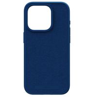 Njorð Collections Coque daim Comfort+ MagSafe iPhone 15 Pro - Blue