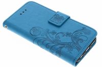 Etui de téléphone Fleurs de Trèfle iPhone 6 / 6s - Turquoise