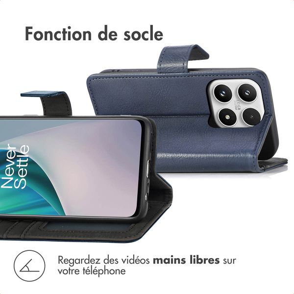 imoshion Étui de télephone portefeuille Xiaomi 17 - Bleu foncé