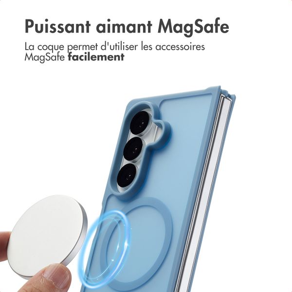 imoshion Coque Color Guard avec MagSafe Samsung Galaxy Fold 7 - Bleu clair