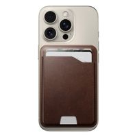 Nomad Portefeuille Mag en cuir avec Apple Find My Tracking - Brown