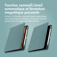 imoshion Coque tablette Origami iPad 9 (2021) 10.2 pouces / iPad 8 (2020) 10.2 pouces / iPad 7 (2019) 10.2 pouces - Vert foncé