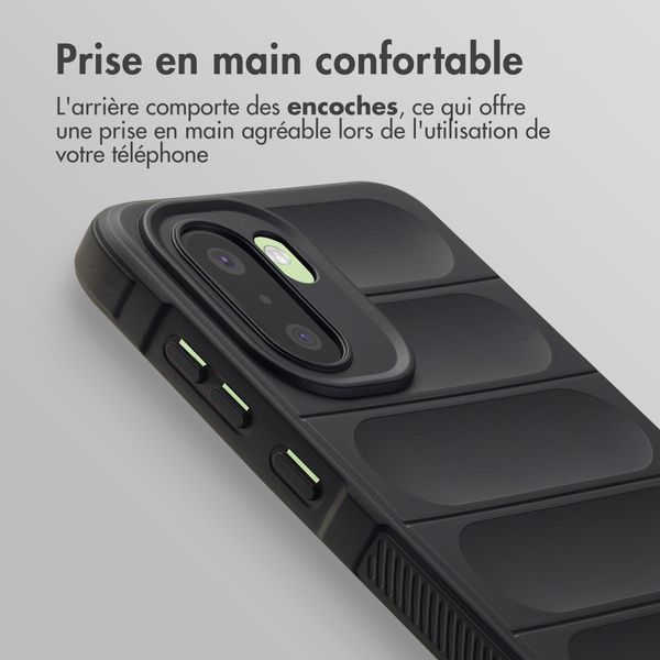 imoshion EasyGrip Backcover OnePlus 15R - Noir