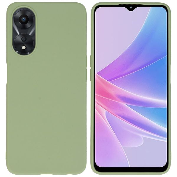 imoshion Coque Couleur Oppo A78 (4G) - Olive Green