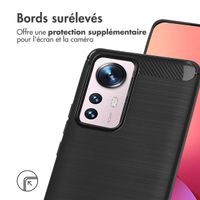 imoshion Coque Brushed Xiaomi 12 Pro - Noir