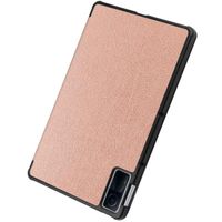 imoshion Coque tablette Design Trifold Xiaomi Redmi Pad - Rose Dorée