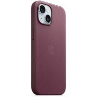 Apple ﻿Coque FineWoven MagSafe Apple iPhone 15 - Mulberry