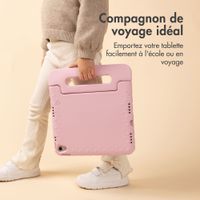 imoshion Coque kidsproof avec poignée Samsung Galaxy Tab A11 / A9 8.7 pouces - Rose clair