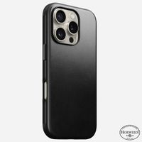 Nomad Coque Modern Horween Leather Apple iPhone 16 Pro - Noir