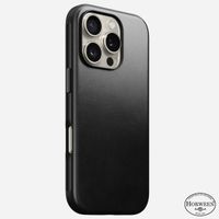 Nomad Coque Modern Horween Leather iPhone 16 Pro - Black