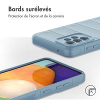 imoshion Coque arrière EasyGrip Samsung Galaxy A52(s) (5G/4G) - Bleu clair