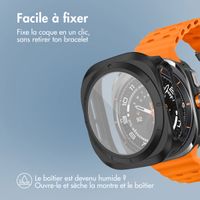 imoshion Coque rigide à couverture complète Samsung Galaxy Watch Ultra (2024/2025) - Noir