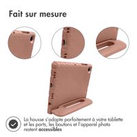 imoshion Coque kidsproof avec poignée Samsung Galaxy Tab A8 - Dusty Pink