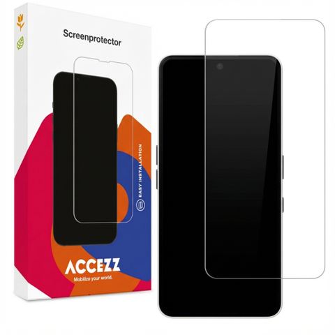 Accezz Protection d'écran en verre trempé Nothing Phone (3a) / (3a) Pro
