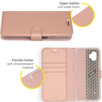 Accezz Étui de téléphone portefeuille Wallet Samsung Galaxy Xcover 6 Pro - Rose Dorée