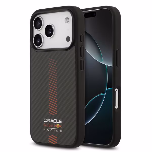 Red Bull Racing Coque Powerbar MagSafe Apple iPhone 17 Pro - Noir