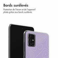 imoshion Coque Design Samsung Galaxy A51 - Topo Lilac