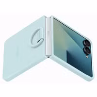 Samsung Original Coque en silicone Ring Samsung Galaxy Z Flip 7 - Mint