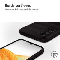 imoshion Coque arrière EasyGrip Samsung Galaxy A34 (5G) - Noir