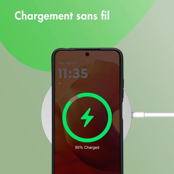 imoshion Coque Couleur Motorola Moto G15 / G15 Power - Noir