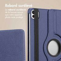 imoshion Coque tablette rotatif à 360° Apple iPad Pro 11 (2020/2021/2022) - Bleu foncé