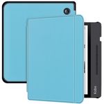 imoshion ﻿Slim Hard Sleepcover avec support Kobo Libra H2O - Bleu clair