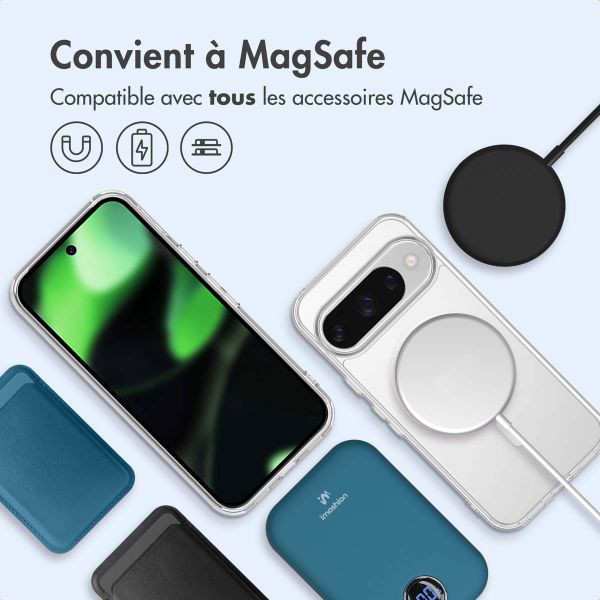 imoshion Coque arrière de protection avec MagSafe Google Pixel 10 / 10 Pro - Transparent